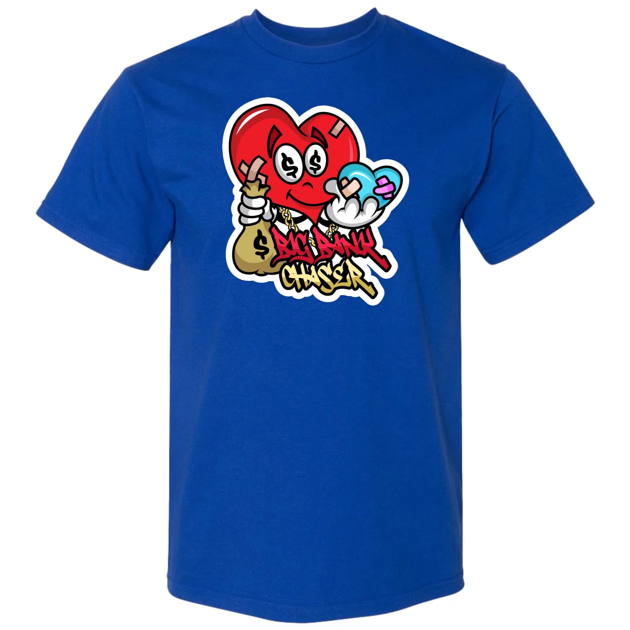 Bigbankchaser Royal Blue Tshirts