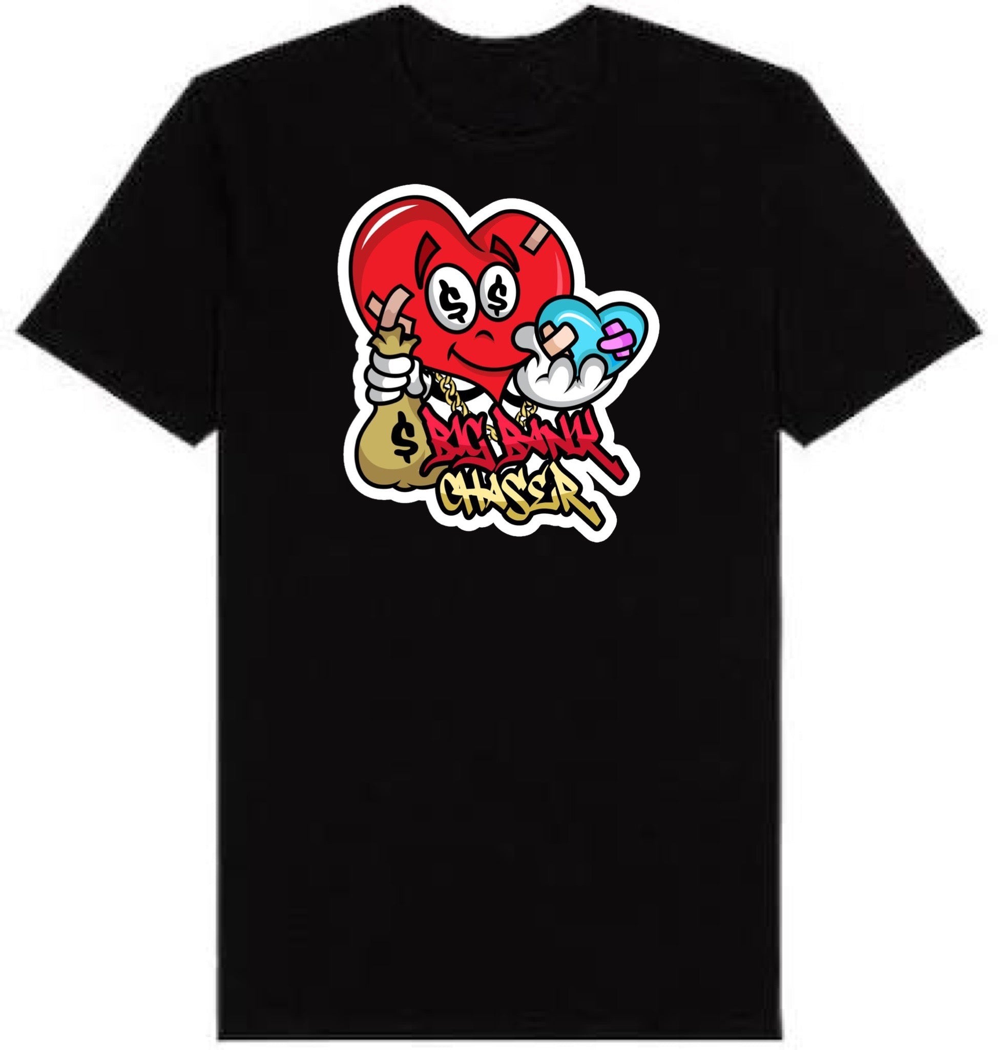 Bigbankchaser Black Tshirts