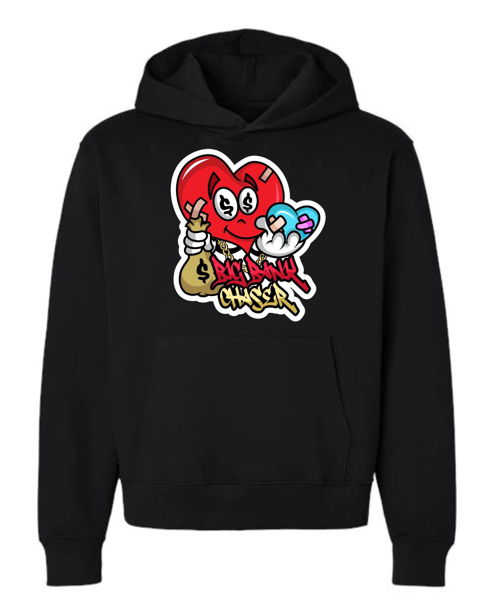 Bigbankchaser Black Hoodies