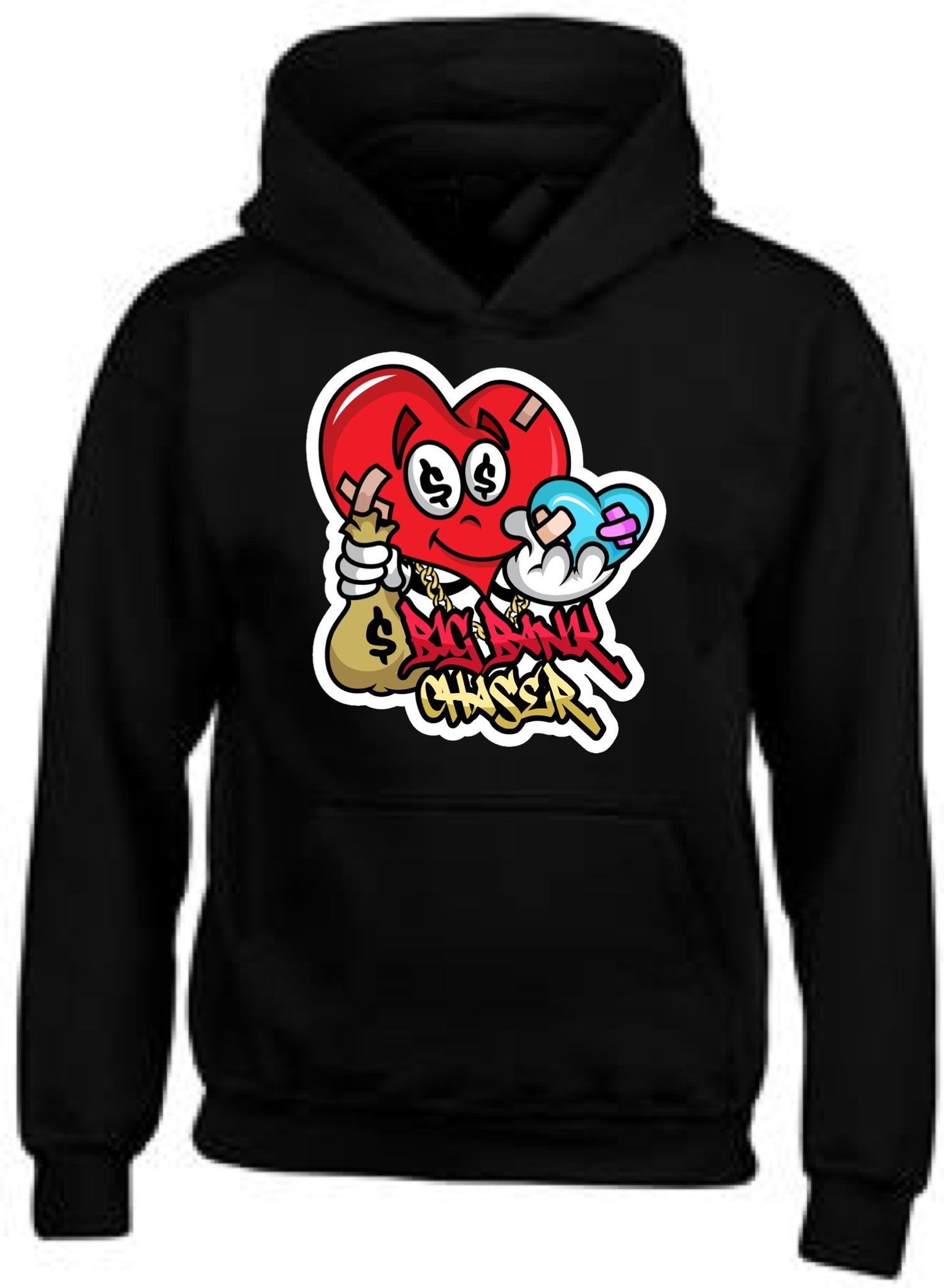 Bigbankchaser Black Hoodies